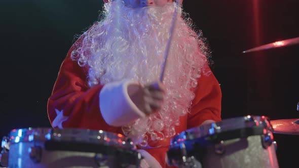 Festive Performance of Santa Claus