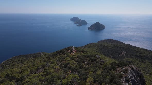 Gelidonya Lighthouse From Turkey