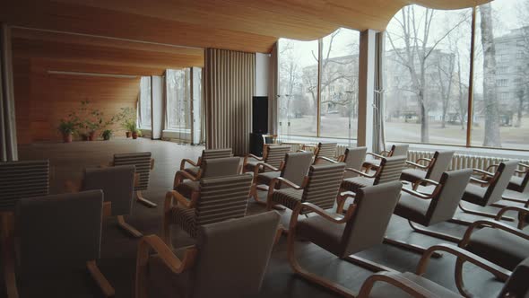 Interior of Modern Library Auditorium