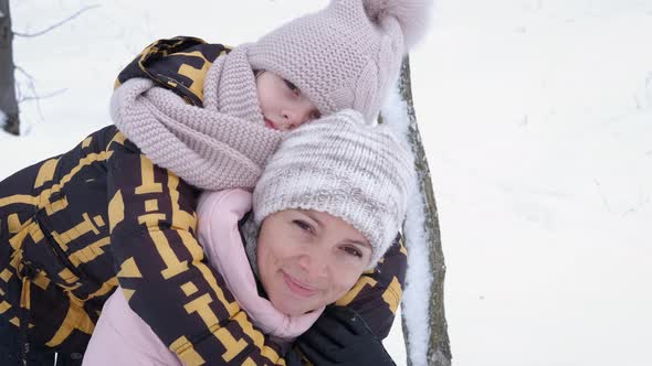 Winter Relaxation with Family Outdoor