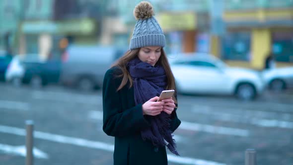 Girl With Phone