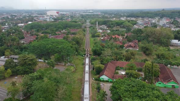 Train Aerial View