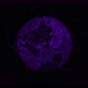 Purple Color Digital Earth Animation On Black Background - VideoHive Item for Sale