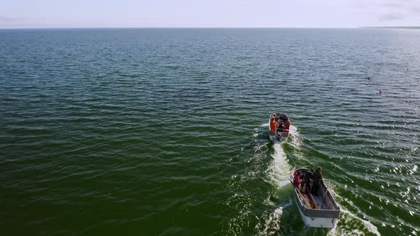 Aerial View to the Baltic Sea