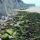 Limestone and moss rocks on the beach 2 (Cap Blanc Nez, France) - VideoHive Item for Sale