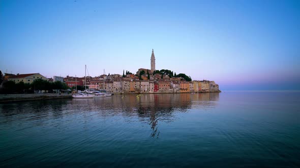 Rovinj , Croatia - Beautiful Cityscape Skyline