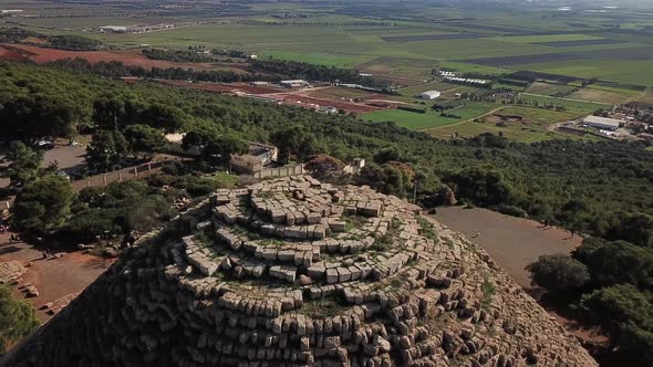 Aerial View Of The Royal Mausoleum Of Mauretania, Algeria