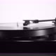 Pushin to Black Turntable with Spinning Vinyl Record on - VideoHive Item for Sale