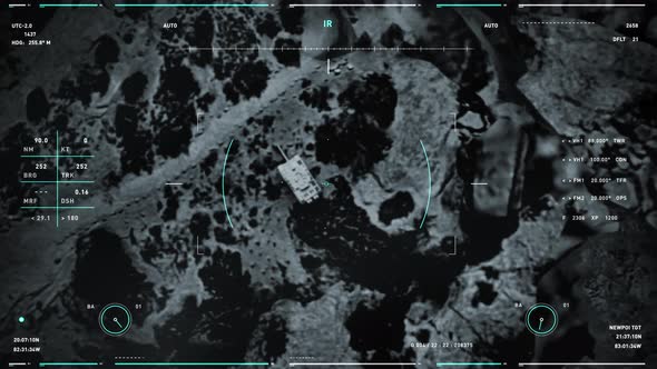 Modern Warfare Technology Enemy Detection Drone Destroys Armored Combat Tank alt