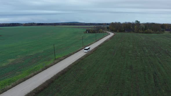 Bus on Road