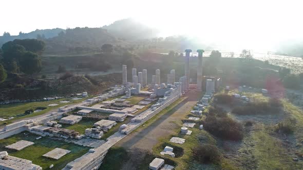 The Temple of Artemis Drone Shoot