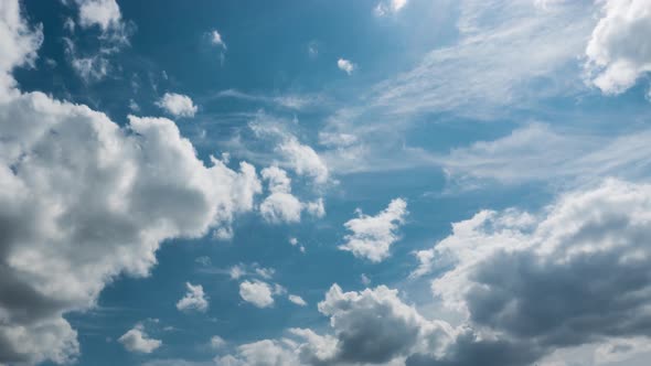 Cloud Time Lapse Nature Background