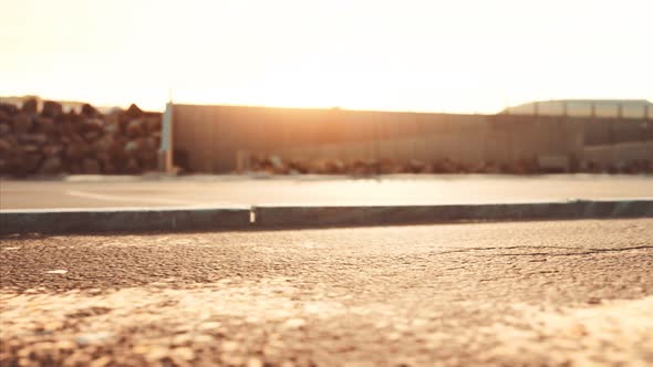 Beach Closed to Slow Spread of Coronavirus Covid 19 Pandemic