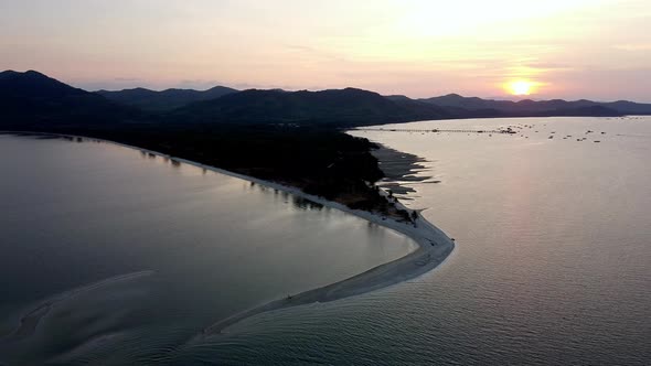 Laem Had Beach at sunset, Koh Yao Yai, Thailand