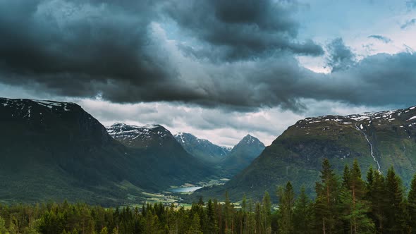 Byrkjelo Village Sogn Og Fjordane County Norway