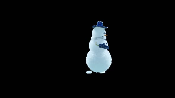 Snowman Dancing HD