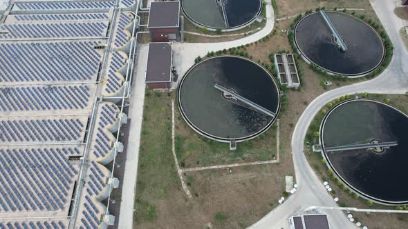 Aerial Water Treatment Plant