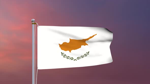 Cyprus Flag 4k