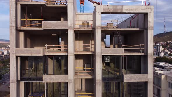 Building Construction Vertical View