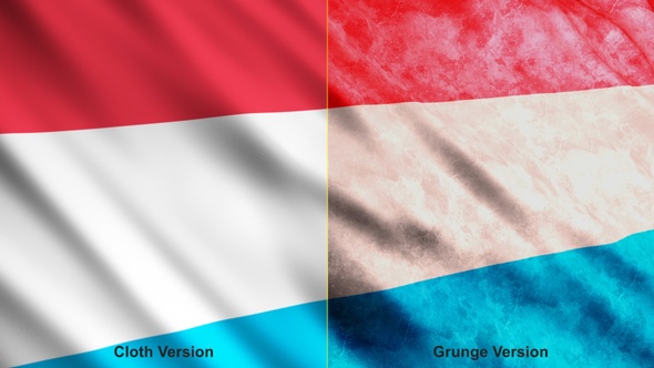 Luxembourg Flags