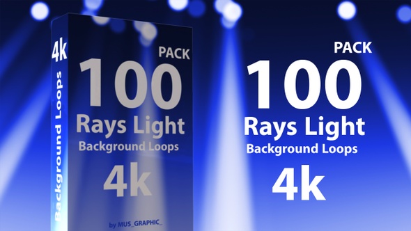 Rays Light Background Loop Pack
