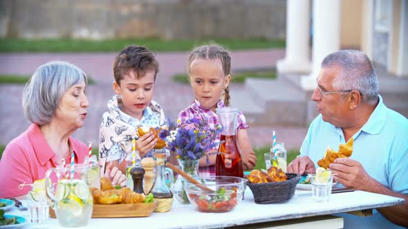 Summer Dinner with Grandchildren