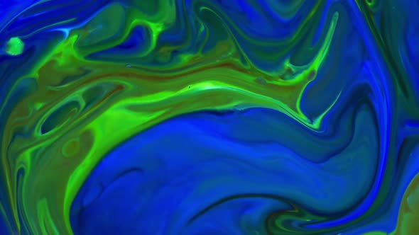 Abstract Colorful Sacral Liquid Waves Texture 664