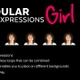 40 Modular Face Expressions Girl - VideoHive Item for Sale