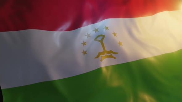 Tajikistan Flag