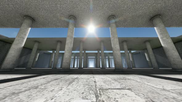 Corridor From Columns alt