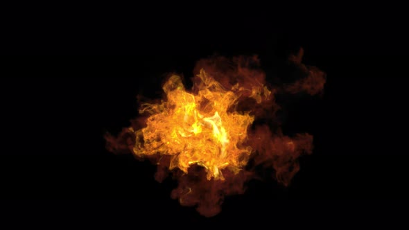 Fire Explosion Flame 4K alt