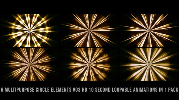 Multipurpose Circle Elements Pack V03 alt