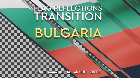 Flag of Bulgaria Transition | UHD | 60fps  alt
