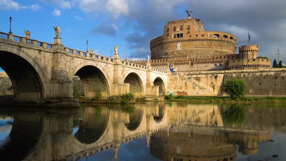 Castel Sant Angelo in Rome  Italy