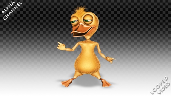 Cartoon Duck - Funk Dance alt