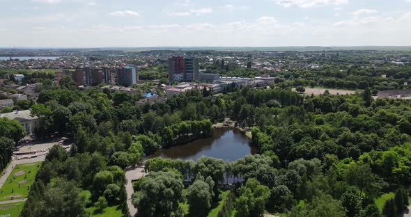 The City And Its Infrastructure From A Bird's Eye View