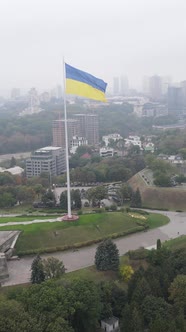 National Flag of Ukraine By Day