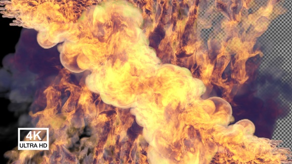 Fire Explosion 4K alt