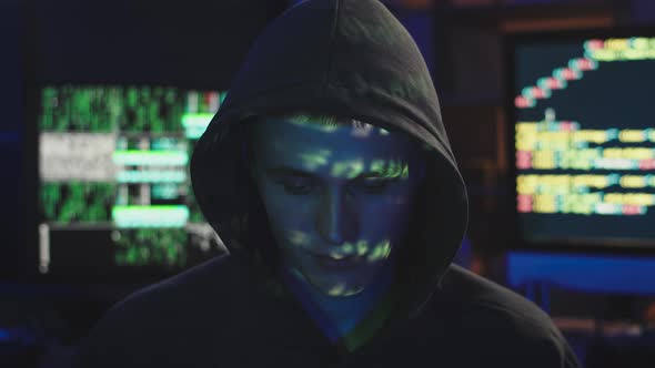 Mysterious Hacker in Shadow