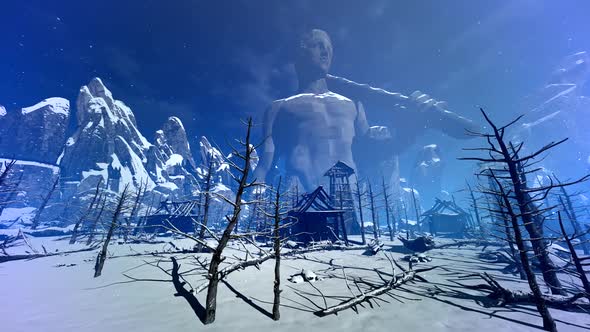 Fantasy Sculpture And Landscape alt