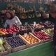 Buying Red Apples at the Market. Shooting in Two Cameras. 2 Shots. - VideoHive Item for Sale