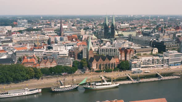 Aerial View of Bremen