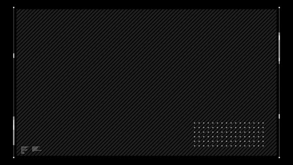 Digitally generated video of outline  alt