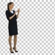 Pretty businesswoman laughing at something, Alpha Channel - VideoHive Item for Sale