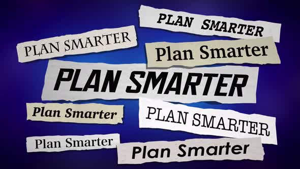 Plan Smarter Newspaper Headlines Future Forward Looking Progressive Planning