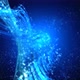 Blue Wave Space Moving Loop Background - VideoHive Item for Sale