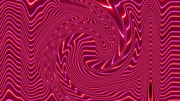 neon line wave background animation. abstract wavy background. Vd 2142