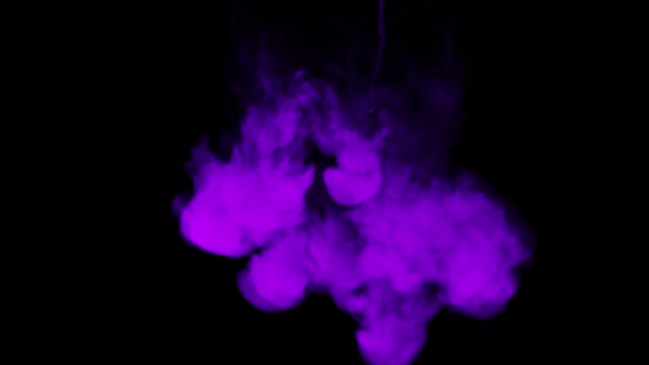 Purple Smoke Falling 4K alt