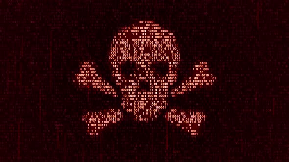 Computer server got attacked with malware by hacker