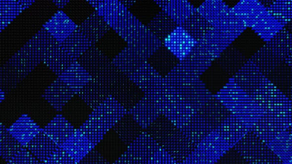 Waves Runs Across Pixels